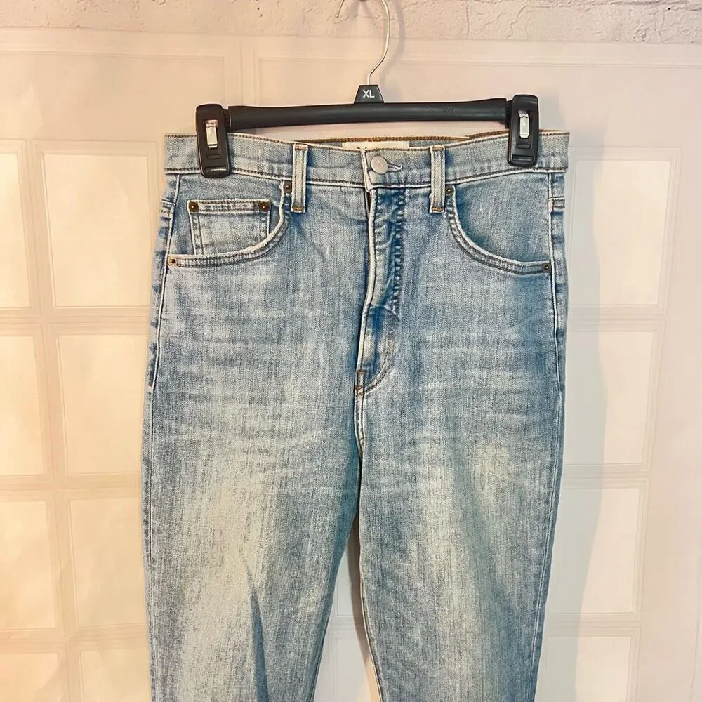 Reformation Cyprus wash ultra high & skinny jeans size 28